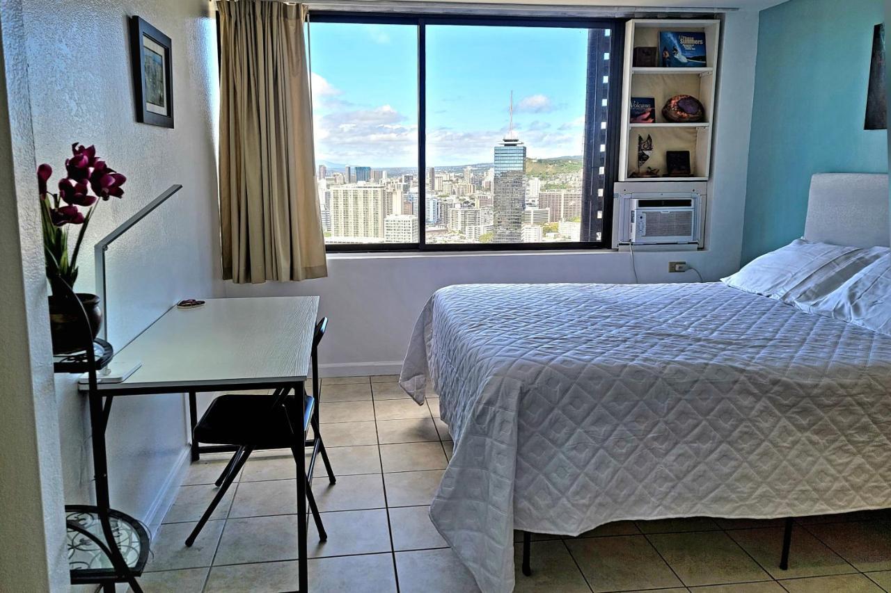 Waikiki Condo High Floor Views Beaches Convention Center Honolulu Eksteriør billede