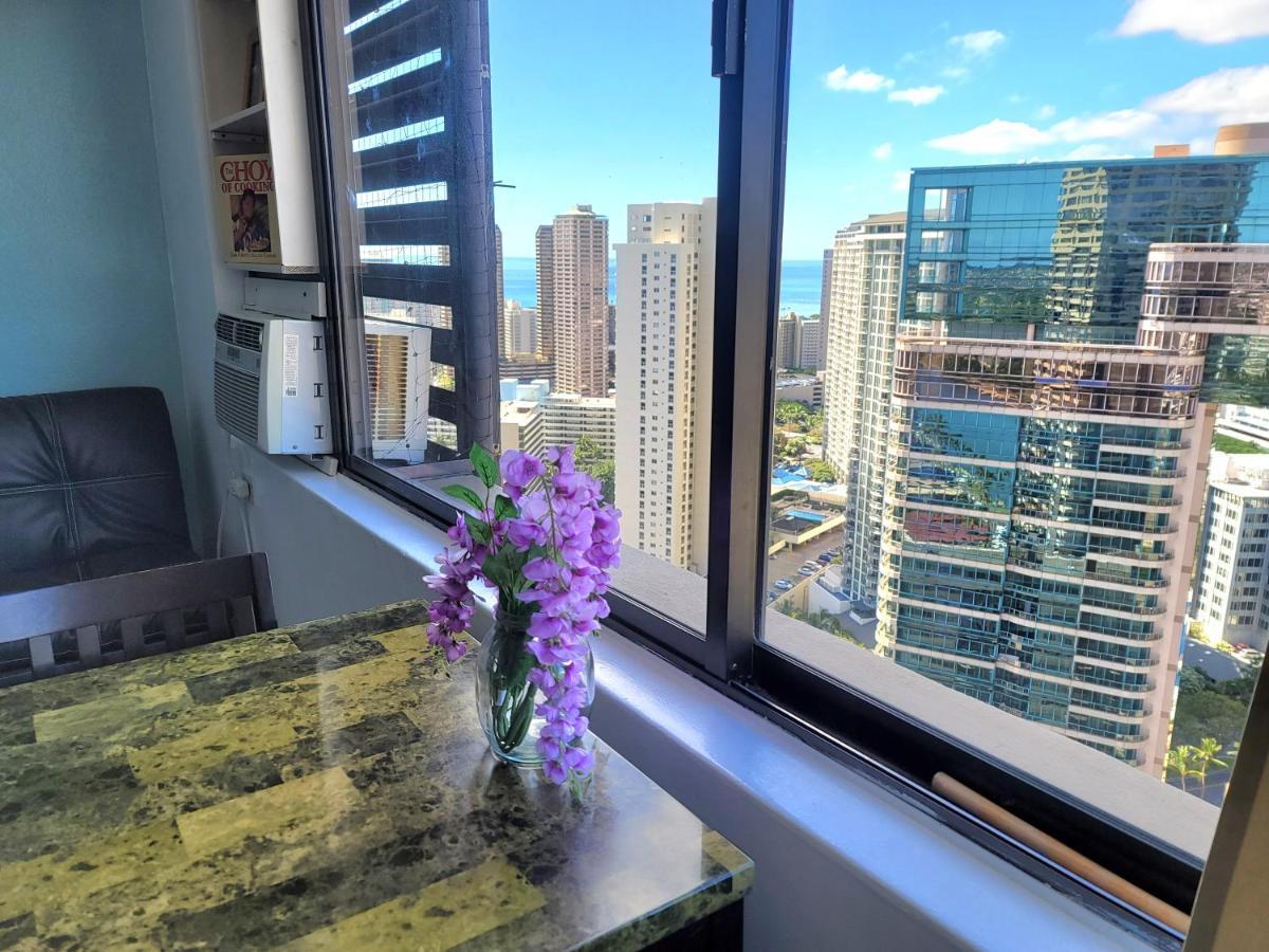 Waikiki Condo High Floor Views Beaches Convention Center Honolulu Eksteriør billede