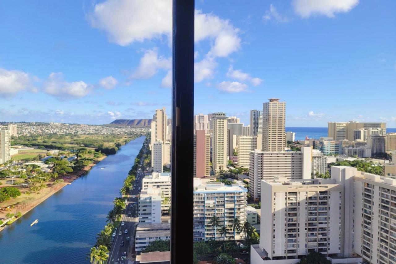Waikiki Condo High Floor Views Beaches Convention Center Honolulu Eksteriør billede