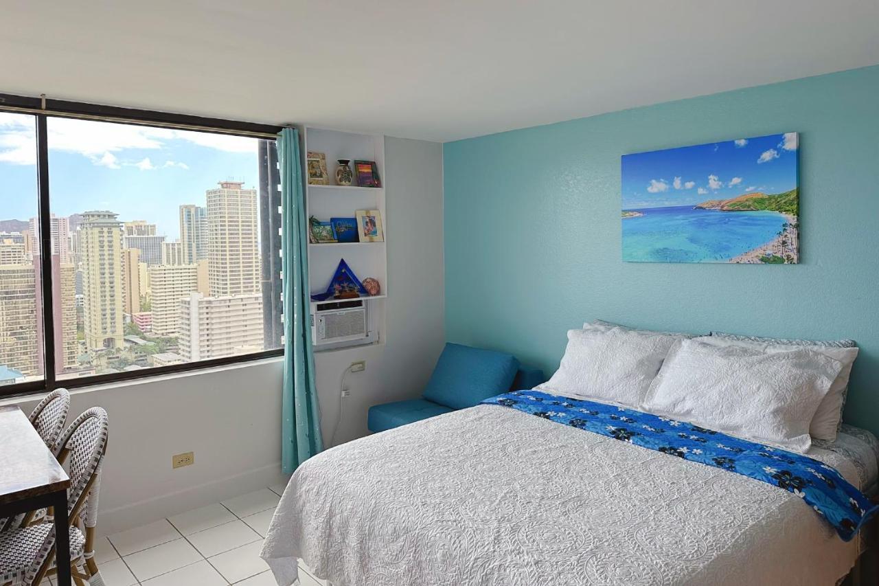 Waikiki Condo High Floor Views Beaches Convention Center Honolulu Eksteriør billede