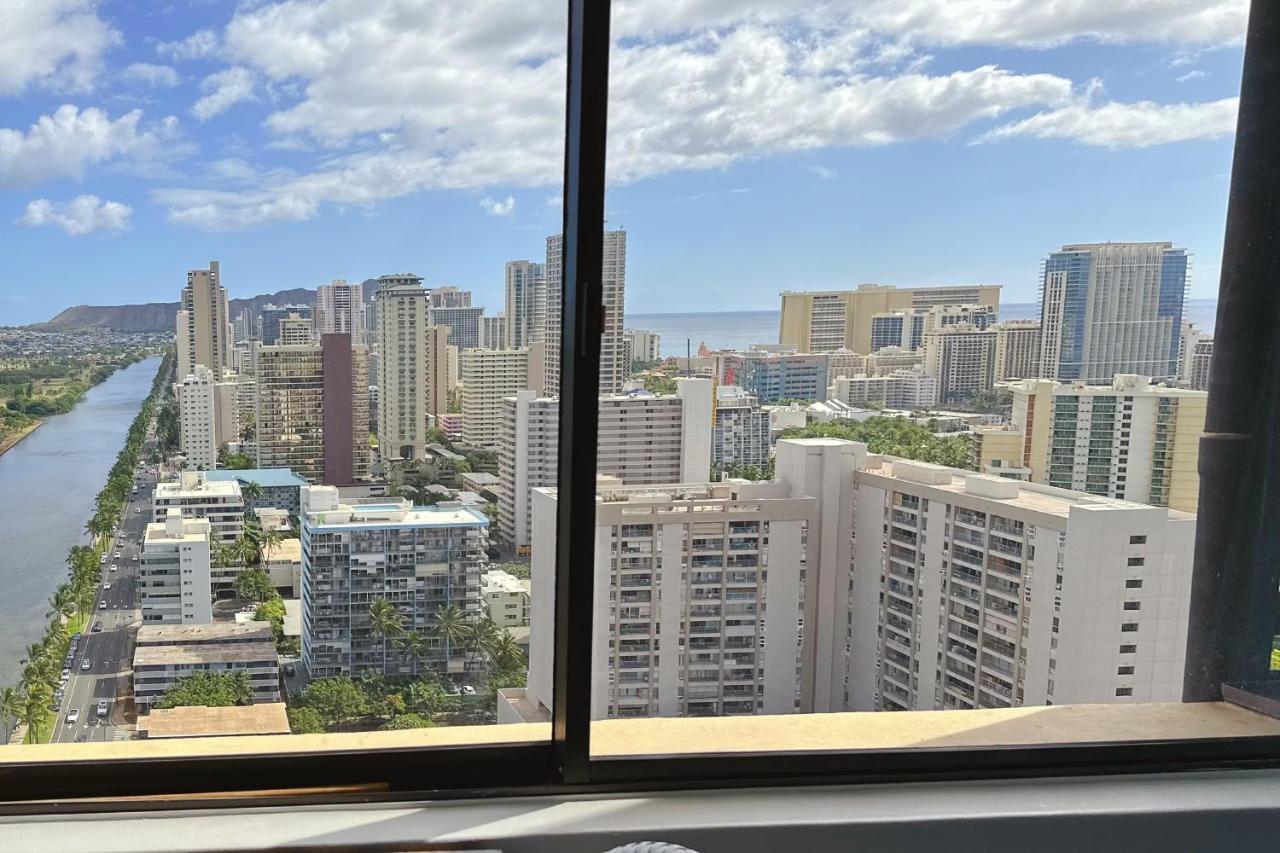 Waikiki Condo High Floor Views Beaches Convention Center Honolulu Eksteriør billede
