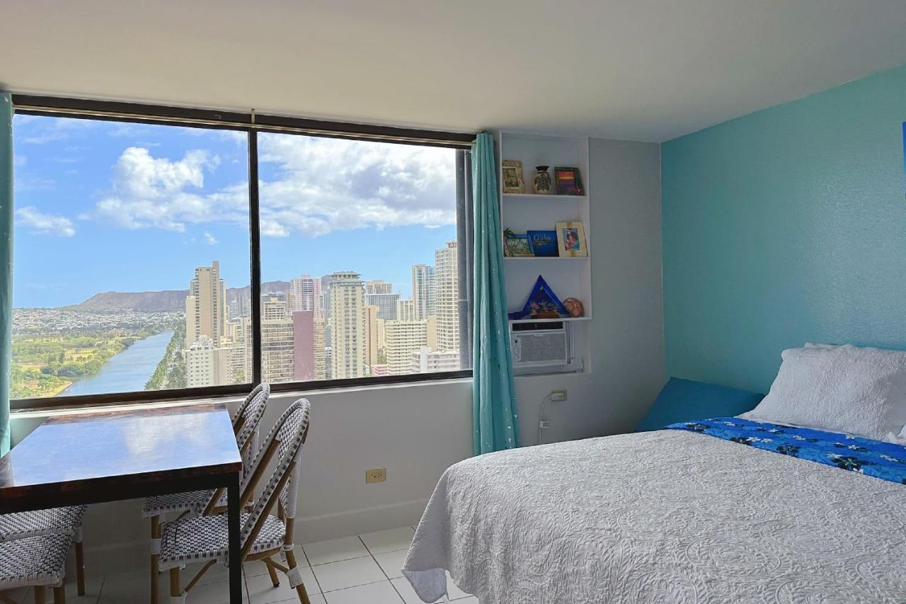 Waikiki Condo High Floor Views Beaches Convention Center Honolulu Eksteriør billede