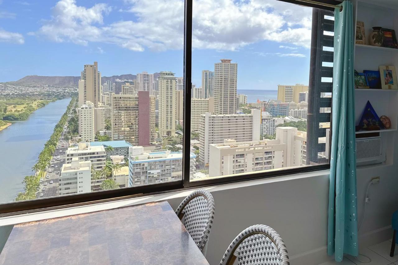 Waikiki Condo High Floor Views Beaches Convention Center Honolulu Eksteriør billede