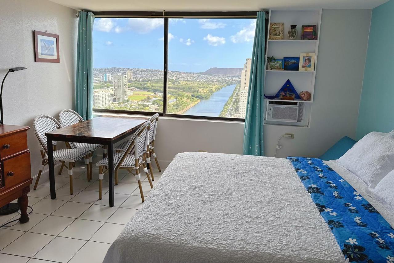 Waikiki Condo High Floor Views Beaches Convention Center Honolulu Eksteriør billede
